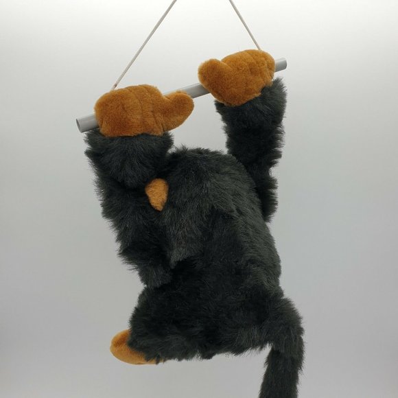 Hanging Swinging Gorilla Toy Plush T-W Co Vintage Collectable Jungle Child Bed - Picture 4 of 8